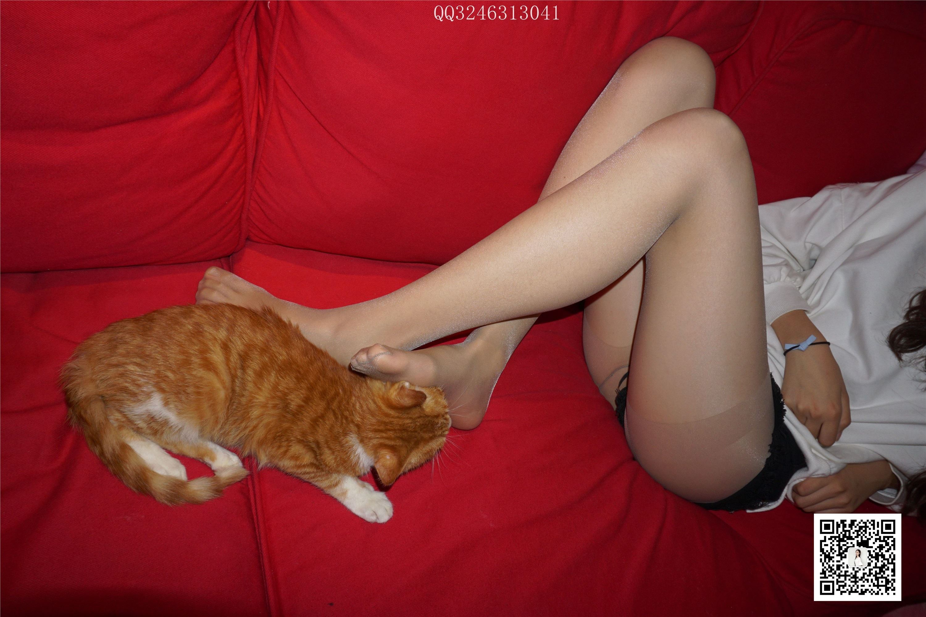 大生模拍 No.090 灰丝高跟小野猫